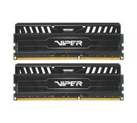 Patriot 16GB(2x8GB) Vier III DDR3 1600MHz (PC3 12800) CL9 Desktop Memory With Black Mamba Heatsink - PV316G160C9K