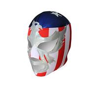 Patriot America Lucha Libre Luchador Mask Adult Size - Mexican Wrestling Mask Costume