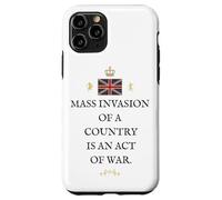 PATRIOT BRITAIN PROUD BRITISH PRIDE SUPPORTER MASS INVASION Case for iPhone 11 Pro