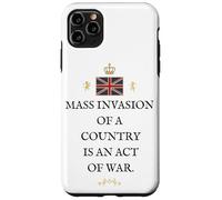 PATRIOT BRITAIN PROUD BRITISH PRIDE SUPPORTER MASS INVASION Case for iPhone 11 Pro Max
