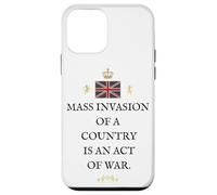 PATRIOT BRITAIN PROUD BRITISH PRIDE SUPPORTER MASS INVASION Case for iPhone 12 mini
