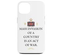 PATRIOT BRITAIN PROUD BRITISH PRIDE SUPPORTER MASS INVASION Case for iPhone 13