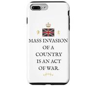 PATRIOT BRITAIN PROUD BRITISH PRIDE SUPPORTER MASS INVASION Case for iPhone 7 Plus/8 Plus