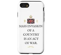 PATRIOT BRITAIN PROUD BRITISH PRIDE SUPPORTER MASS INVASION Case for iPhone SE (2020) / 7/8