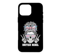 Patriot British Rebel Union Jack UK Case for iPhone 16 Pro Max