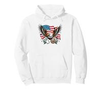 Patriot Dad Gadsden Flag Snake Silhouette Dont Tread Pullover Hoodie