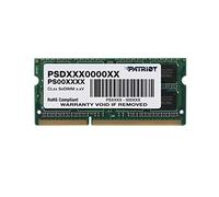 Patriot for Ultrabook 4GB DDR3 1600MHz PC3-12800 CL11 SODIMM Memory PSD34G1600L2S