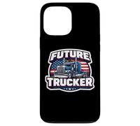 Patriot Future Trucker Child Son Boy Truck Driver American Case for iPhone 13 Pro Max