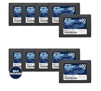 Patriot Memory Burst Elite SATA 3 480GB SSD 2.5 Inch Internal Solid State Drive Bulk Packaged 10 Pack - PBE480GS25SSD0B