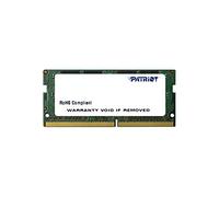 Patriot Memory DDR4 SL 4GB 2666MHz SODIMM, PSD44G266681S, Black