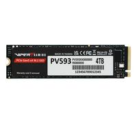 Patriot Viper PV593 4TB Internal SSD - NVMe PCIe Gen 5x4 - M.2 2280 - Sequential Read (CDM): up to 14,000MB/s; Sequential Write (CDM): up to 13,000MB/s - Solid State Drive - PV593P4TBM28H
