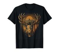 Patriot of The Wild USA Patriotic Deer Hunting Elk Hunter T-Shirt