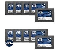 Patriot P210 SATA 3 512GB SSD 2.5 Inch Internal Solid State Drive Bulk Packaged 10 Pack - P210S512G2510B