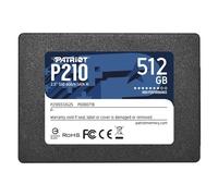 Patriot P210 SATA 3 512GB SSD 2.5 Inch Internal Solid State Drive - P210S512G25