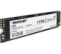 Patriot P300 512GB 1.3" M.2 PCIe NVMe Internal SSD (P300P512GM28)