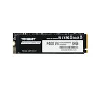 Patriot P400 V4 500GB SSD NVME M.2 2280 PCIe 4.0 Solid State Drive