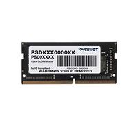 Patriot Signature DDR4 RAM 8GB (1X8GB) 2400MT/s CL17 SODIMM Laptop/Notebook Memory Module - PSD48G240081S