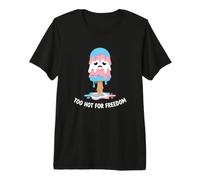 Patriot Too Hot for Freedom Fireworks BBQ Premium T-Shirt
