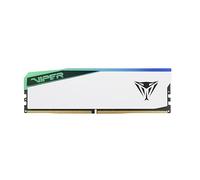 Patriot Viper Elite 5 RGB DDR5 RAM 32GB (1X32GB) 6000MT/s CL30 UDIMM Desktop Gaming Memory Module- PVER532G60C30W