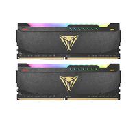 Patriot Viper Steel RGB DDR4 16GB (2 x 8GB) 3200MHz CL 19-19-19-43 UDIMM Low-Latency Gaming Memory Kits - PVSR416G320C6K
