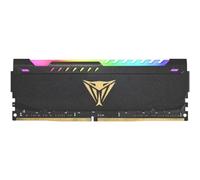 Patriot Viper Steel RGB DDR4 64GB (2 x 32GB) 3600MHz CL 19-19-19-43 UDIMM Low-Latency Gaming Memory Kits - PVSR464G360C8K