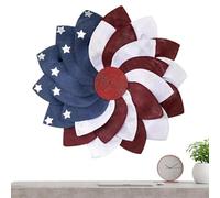 Patriotic 4th of July - Red White and Blue Craft Wall Garland | Handmade Wall Garland, Patriotic Wall Decoration, Artificial Garlands of Decorative Memorial Day Per