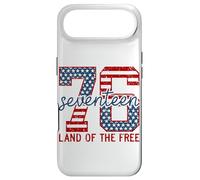 Patriotic 76 Seventeen Land Of The Free Backprint Case for iPhone Air