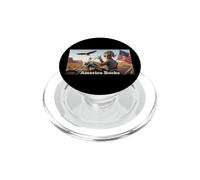 Patriotic Alien Biker America Rocks Eagle Flag USA PopSockets PopGrip for MagSafe