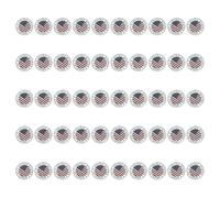 Patriotic Alloy Flag Lapel Pin Set with Sturdy Enameled Coating for Independence Day Celebration and Everyday Wear Alloy Lapel Pin