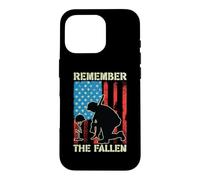 Patriotic American Flag Remember The Fallen Memorial Day US Case for iPhone 16 Pro