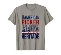 Patriotic American Heritage Pickers T-Shirt