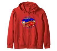 Patriotic American Heritage Pickers Zip Hoodie
