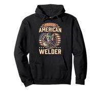 Patriotic American Welder Proud Welding Pullover Hoodie