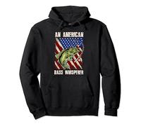 Patriotic anglers American Bass Pro whisperer fisherman Pullover Hoodie
