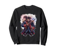 Patriotic Ape Revolutionary War Soldier July 4th Sweatshirt
