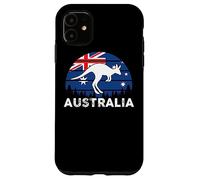 Patriotic Australian Kangaroo Australia Flag Case for iPhone 11