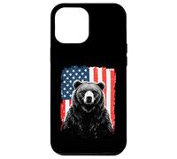 Patriotic Bear American Freedom Forest Paw Case for iPhone 12 Pro Max