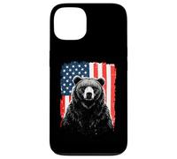 Patriotic Bear American Freedom Forest Paw Case for iPhone 13