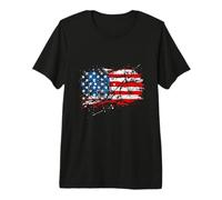 Patriotic Bicycle Premium T-Shirt
