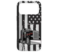 Patriotic black Truck American Flag black white Case for iPhone 17 Pro Max