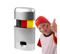 Patriotic Body Paint - USA Flag Colors Kit , Retractable Paint Stick , Safe Skin Makeup Crayon , Long Lasting Body Art Marker | Game Day Accessories Supplies , Ideal for Softball Supporters Tailgating