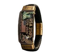 Patriotic Bracelet - America 250th Anniversaryy Adjustable Wristband