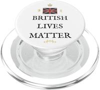PATRIOTIC BRITAIN PROUD PRIDE SUPPORT BRITISH LIVES MATTER PopSockets PopGrip for MagSafe