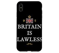 PATRIOTIC BRITISH PRIDE SUPPORTERS GREAT BRITAIN IS LAWLESS Case for iPhone XS Max