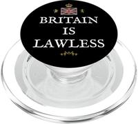 PATRIOTIC BRITISH PRIDE SUPPORTERS GREAT BRITAIN IS LAWLESS PopSockets PopGrip for MagSafe