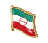 Patriotic Brooch - Metal Symbolic Jewelry - Patriotic Brooch With Pattern | for Denim Jackets Sweaters Scarves Bags Gathering Party Bar Parade, Refer to description, Refer to description, No