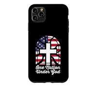 Patriotic Christian USA Map US Flag One Nation Under God Case for iPhone 11 Pro Max