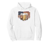 Patriotic Craft Brewing American Beer Mug Pullover Hoodie