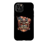Patriotic Dad BBQ Master American Flag Grilling Design Case for iPhone 11 Pro