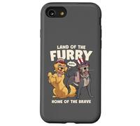 Patriotic Dogs Independence Day Celebration Case for iPhone SE (2020) / 7/8